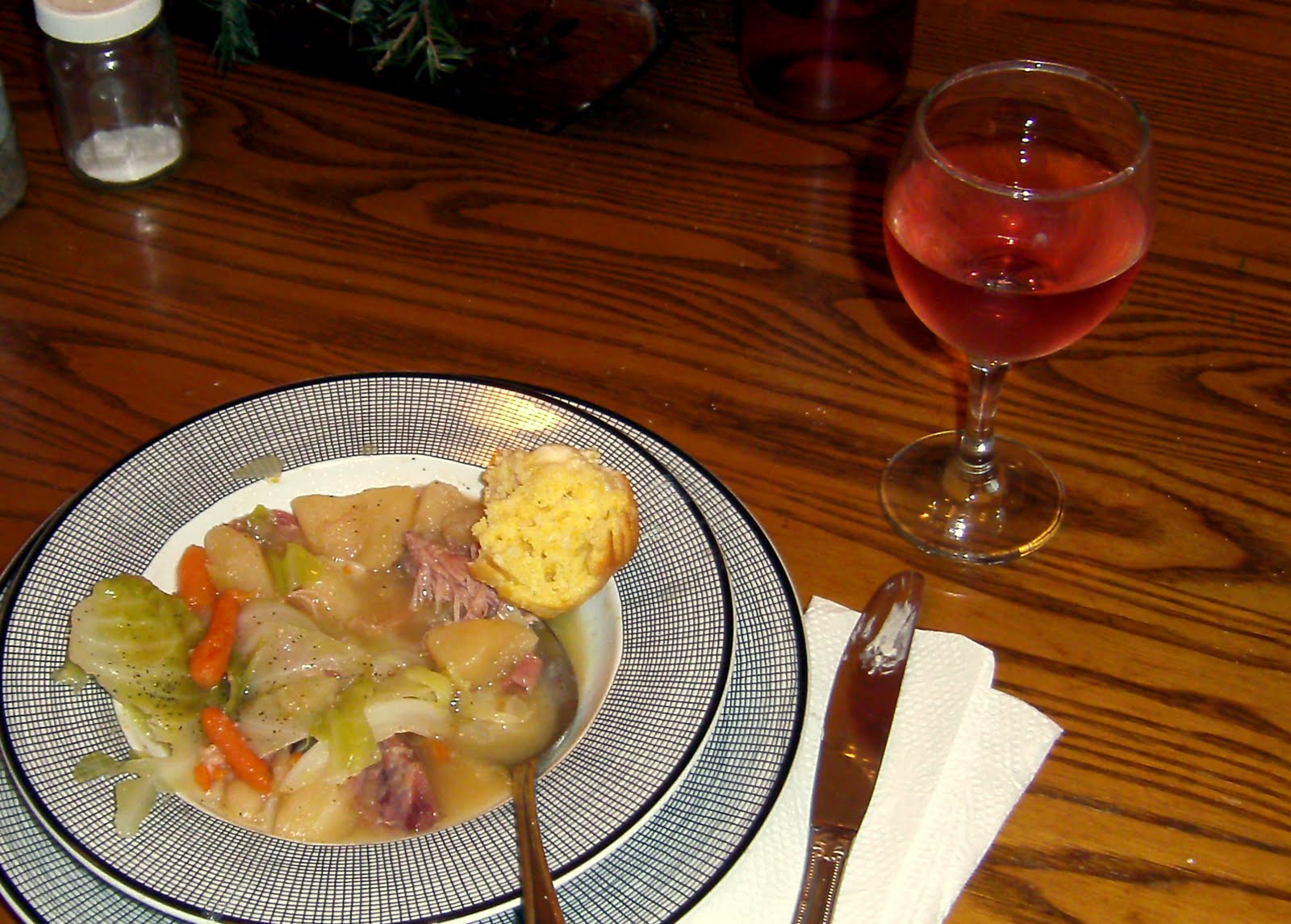Simple Sunday Supper New England Boiled Dinner (Cabbage Soup)