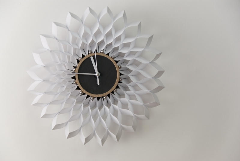 DIY FUNWORKS: Paper cardboard wall clock