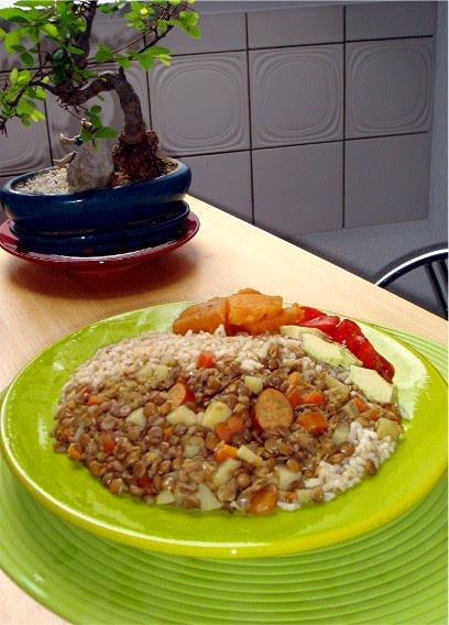 Nada mejor que un plato de lentejas. Quién dijo que la cocina vegana es aburrida?