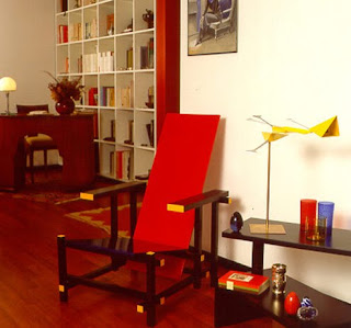 Silla Rojo y Azul de Rietveld. Precio, historia, distribuidores, etc