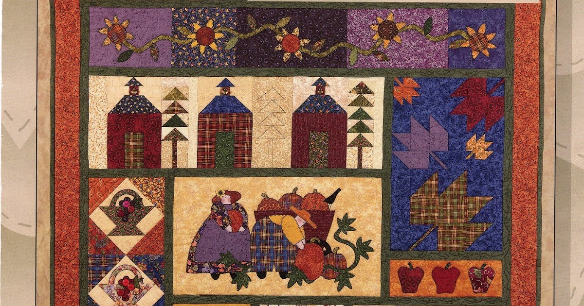 Turkey Lurkey Thanksgiving Fall Quilt Pattern By Carolinasquirrell