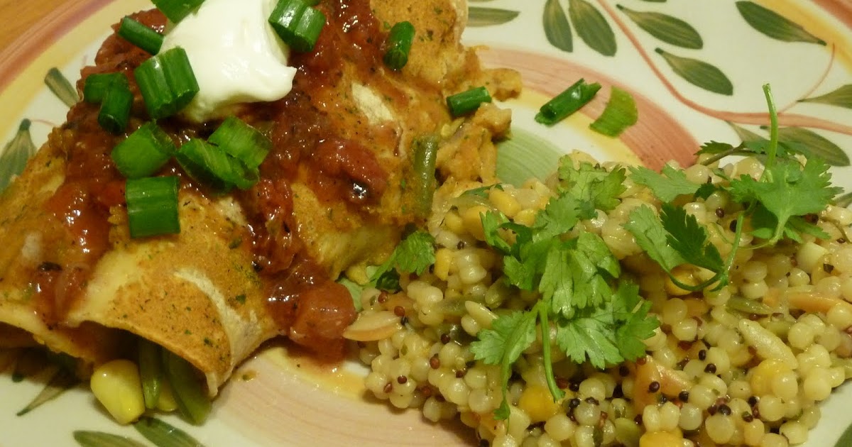 The Yogic Kitchen Vegan Pumpkin Enchiladas