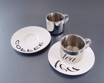 Anamorphic Cups Illusion