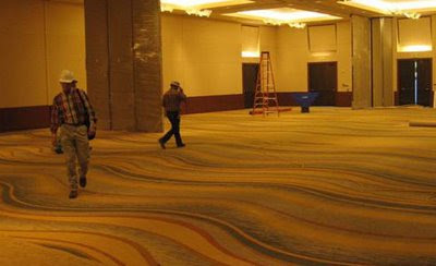 Wavy Floor Optical Illusion
