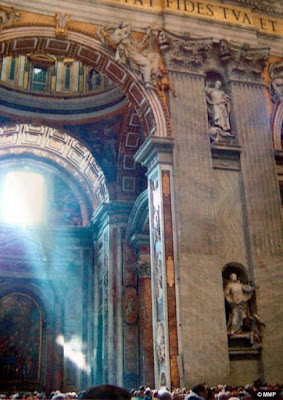 The ghostly Angel of the Vatican