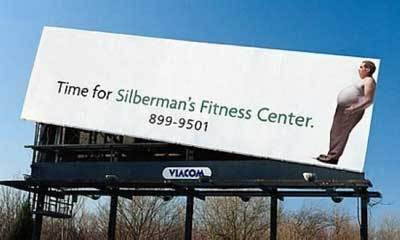 Silbermans Fitness Center's Ad