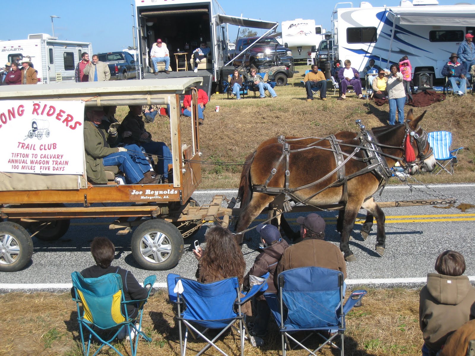 Old Folks on The Go Mule Day, Calvary, GA 6 Nov 2010