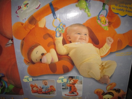 My Baby Stuff Fisher Price 3 Steps Tigger Playmat