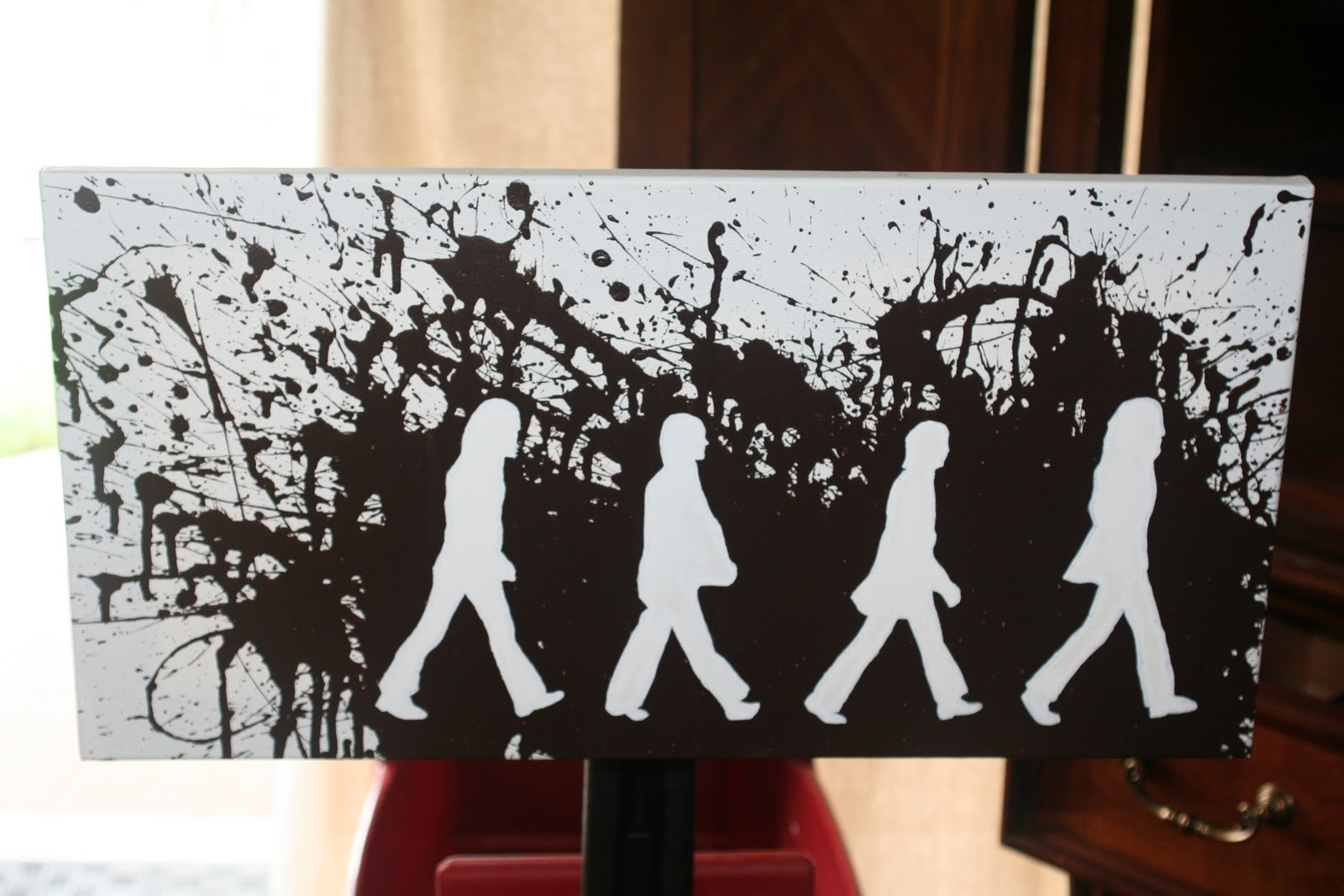 The+beatles+abbey+road+silhouette