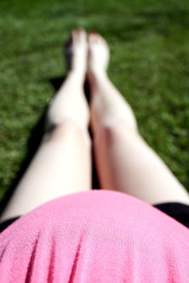 diy maternity photos