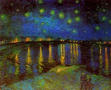 Vincent Van Gogh, Noche estrellada sobre el Ródano