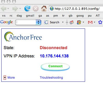 HOTSPOT SHIELD DIRECTLY