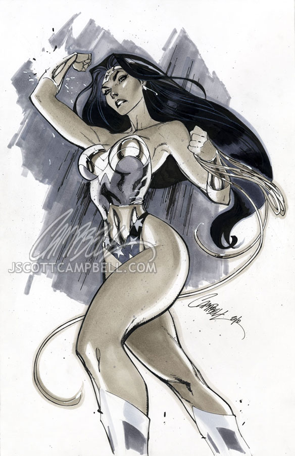 Superhero imagery by J. Scott Campbell via his DeviantArt profile]
