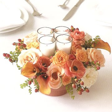 Candle Wedding Centerpieces Candle Wedding Centerpieces