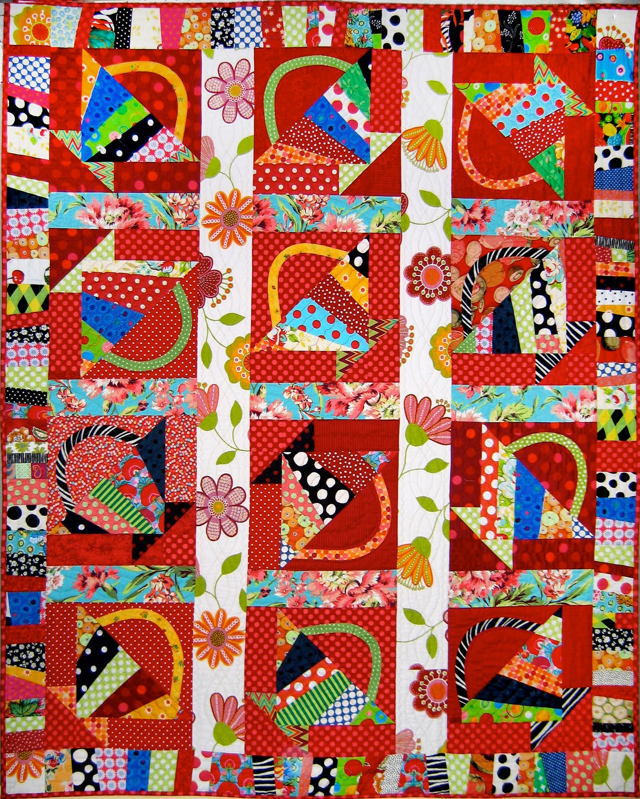 Basket full of Scraps... Scrappy Baskets