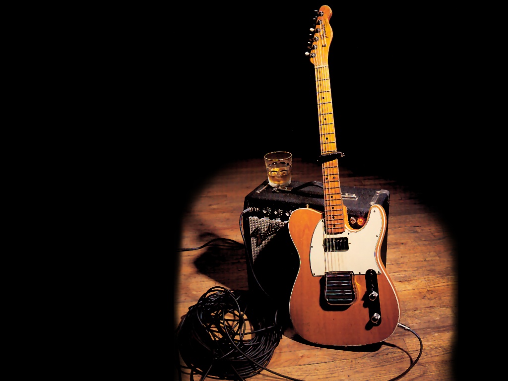 Girl Blog Telecaster Wallpaper