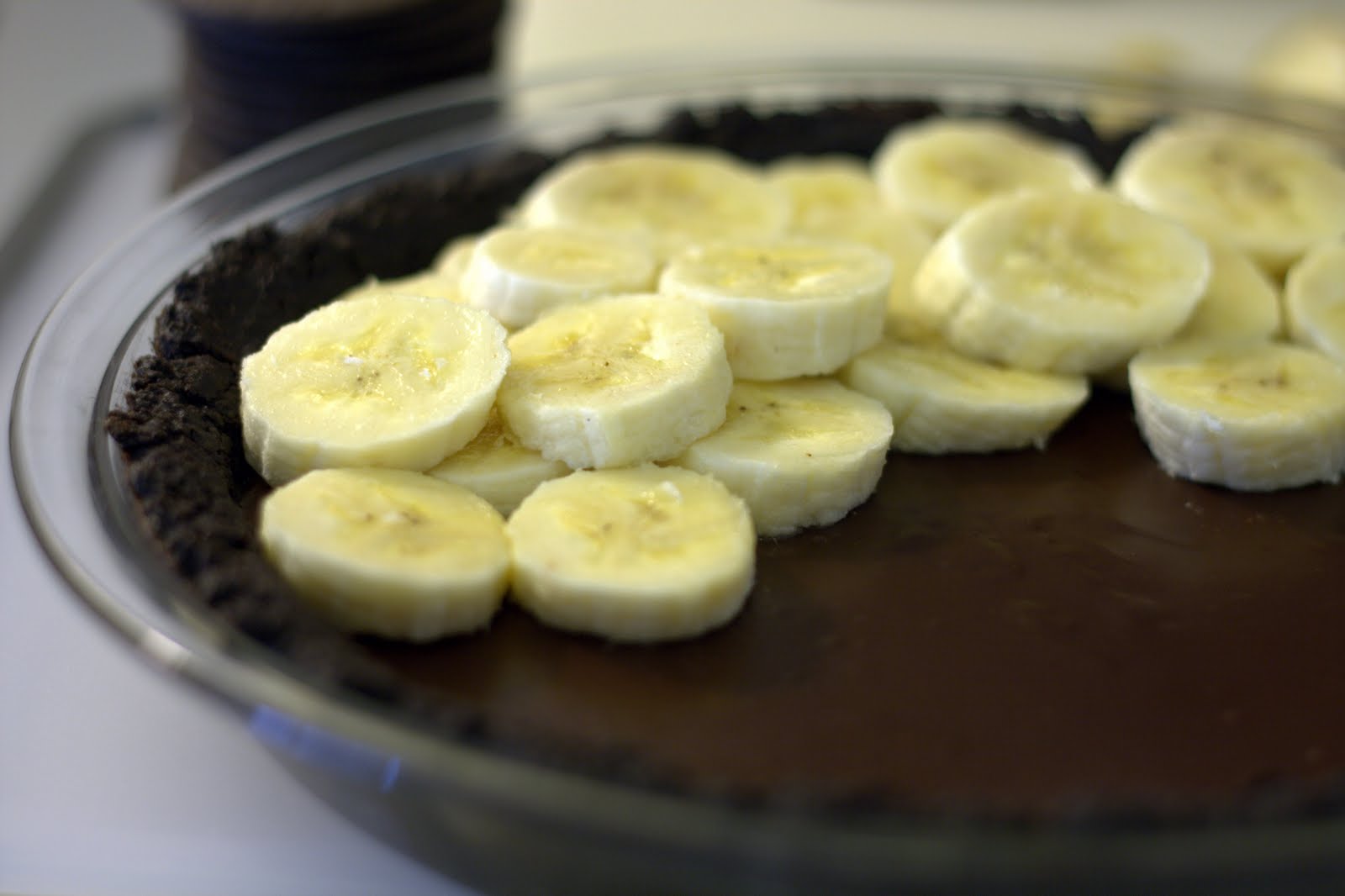 Black Bottom Banana Cream Pie — banana , chocolate , cream pie