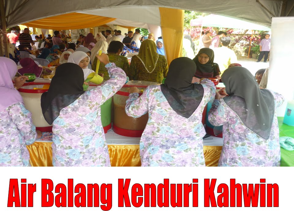 Air Balang Air Balang Kenduri Kahwin Air Laici Kang