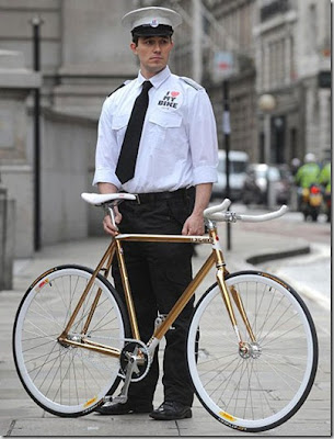 Celebrity Gold Bike (Needs Security Guard) Celebrity Gold Bike (Needs Security Guard)