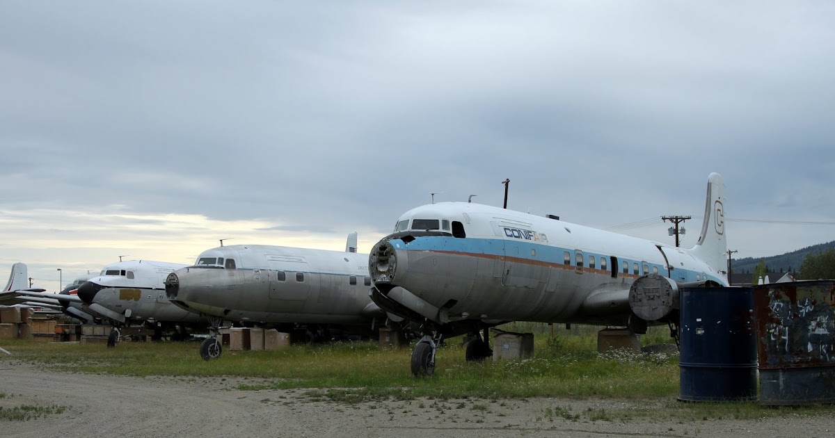 Around Alaska Plane junk yard
