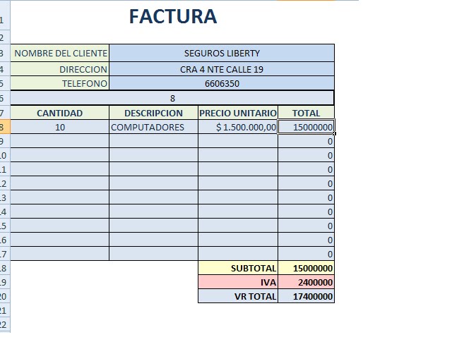 facturas de venta
