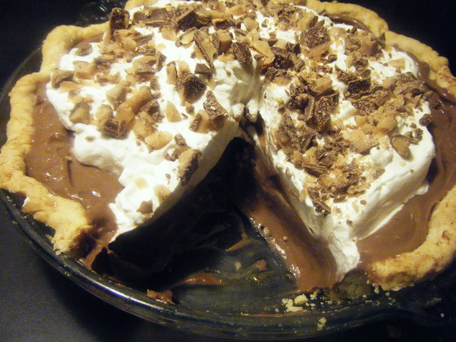west side baker ABC Caramel Chocolate Cream Pie