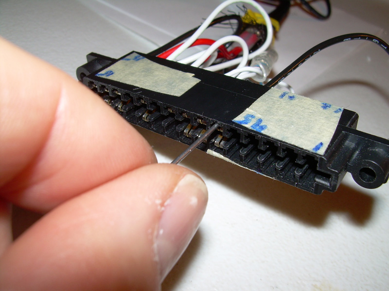 remove pin from molex connector remove pin from molex connector