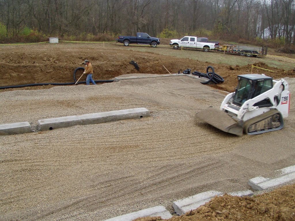 Building My Hobbit Hole Gravel, dump trucks, and bobcats, OH MY!