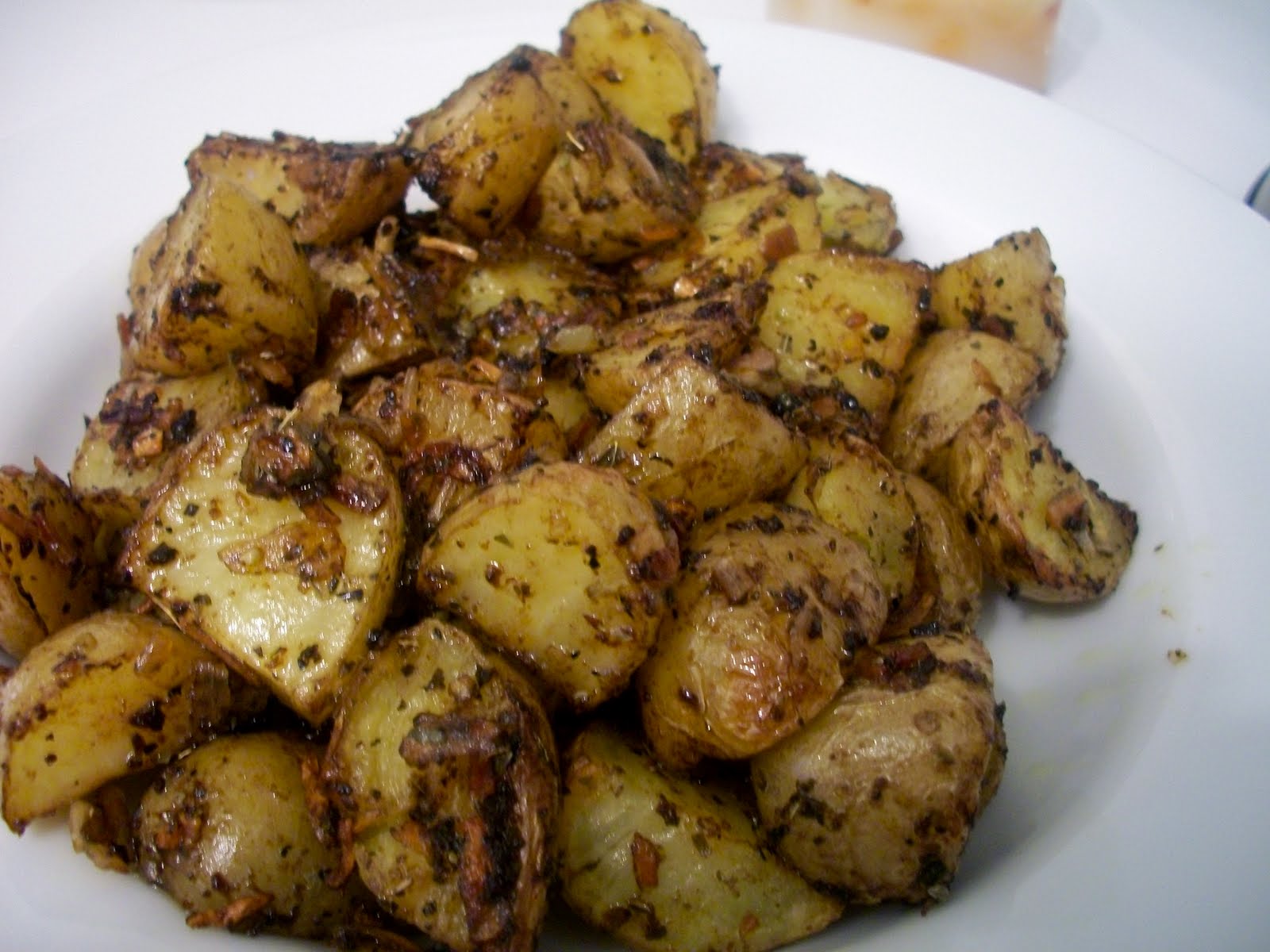 Brooke Bakes Oven Roasted Onion Potatoes