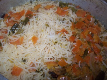Kabuli Channa Biryani kabuli chana recipes. Kabuli Channa Biryani