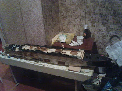 Paper Titanic Model