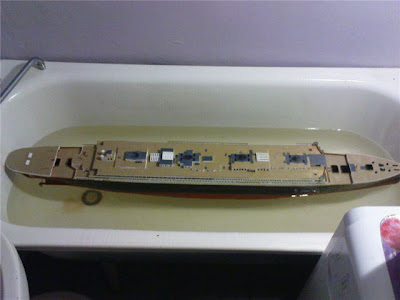 Paper Titanic Model