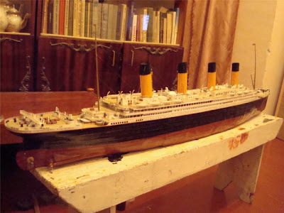 Paper Titanic Model