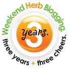 weekend herb blogging weekend herb blogging