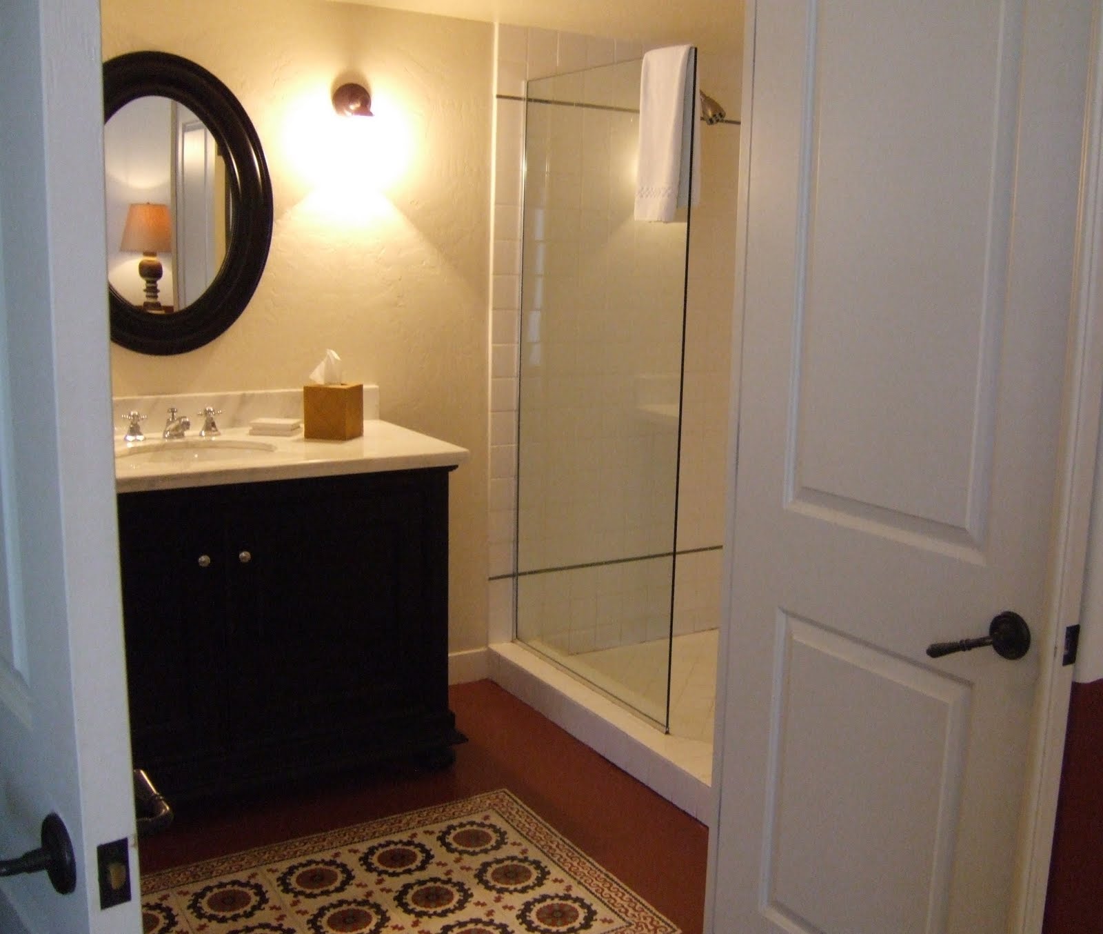 Bathroom French Doors