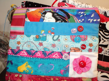 my very first zipper bag