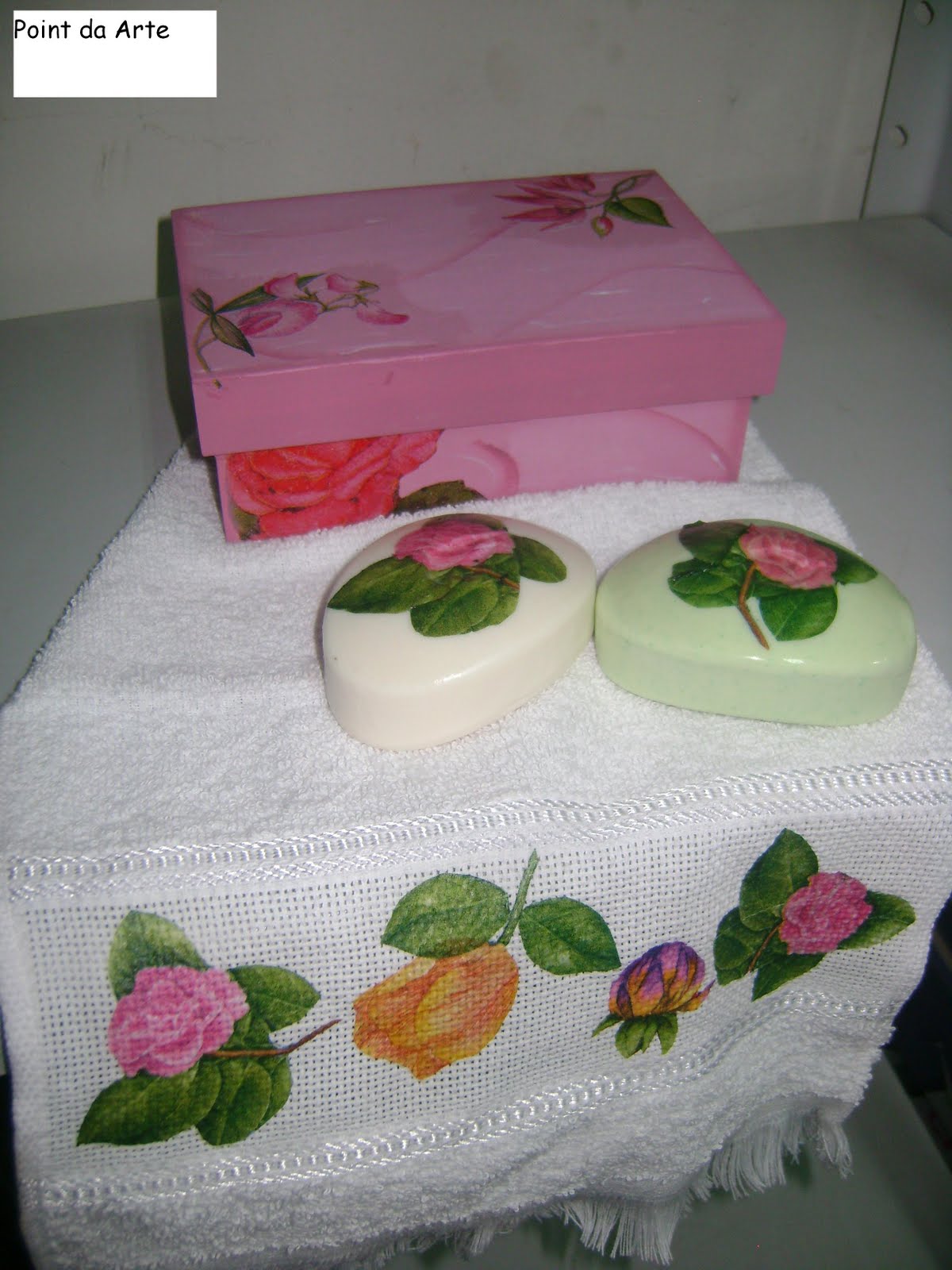  Point da Arte KIT DECOUPAGE ESPECIAL EM E TECIDO