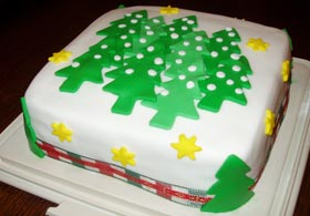 Granny theme cake All Things Christmas: Christmas Cakes to Grab