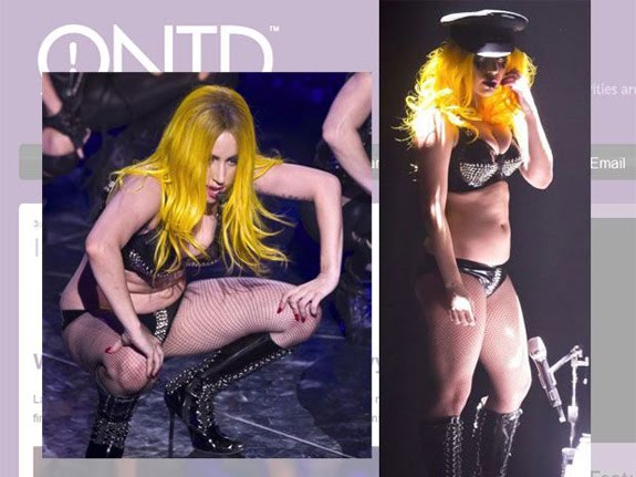 [Fotos] O que o tempo fez com a Lady Gaga... Anonymous+-+Blog