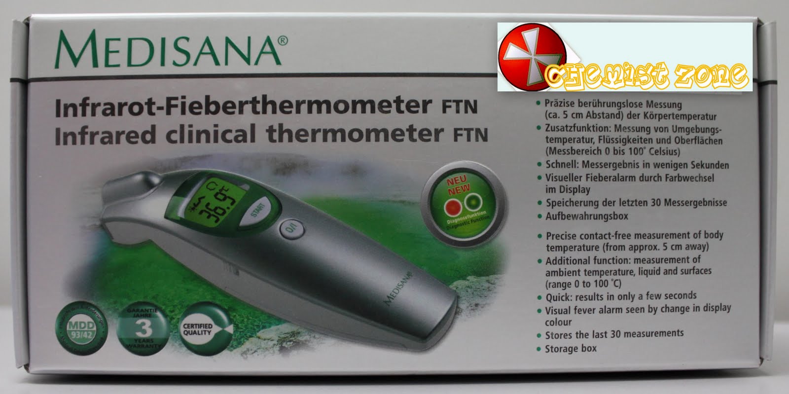 Chemist Zone Thermo Meter