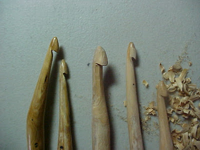 Turning a Crochet Hook - Welcome to My Woodturning Site Turned
