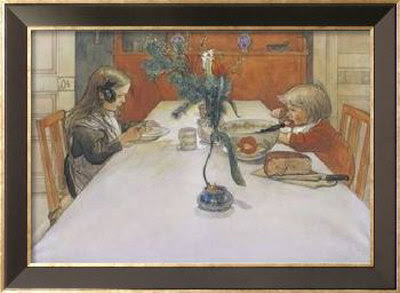 The Evening Meal by Carl Larsson