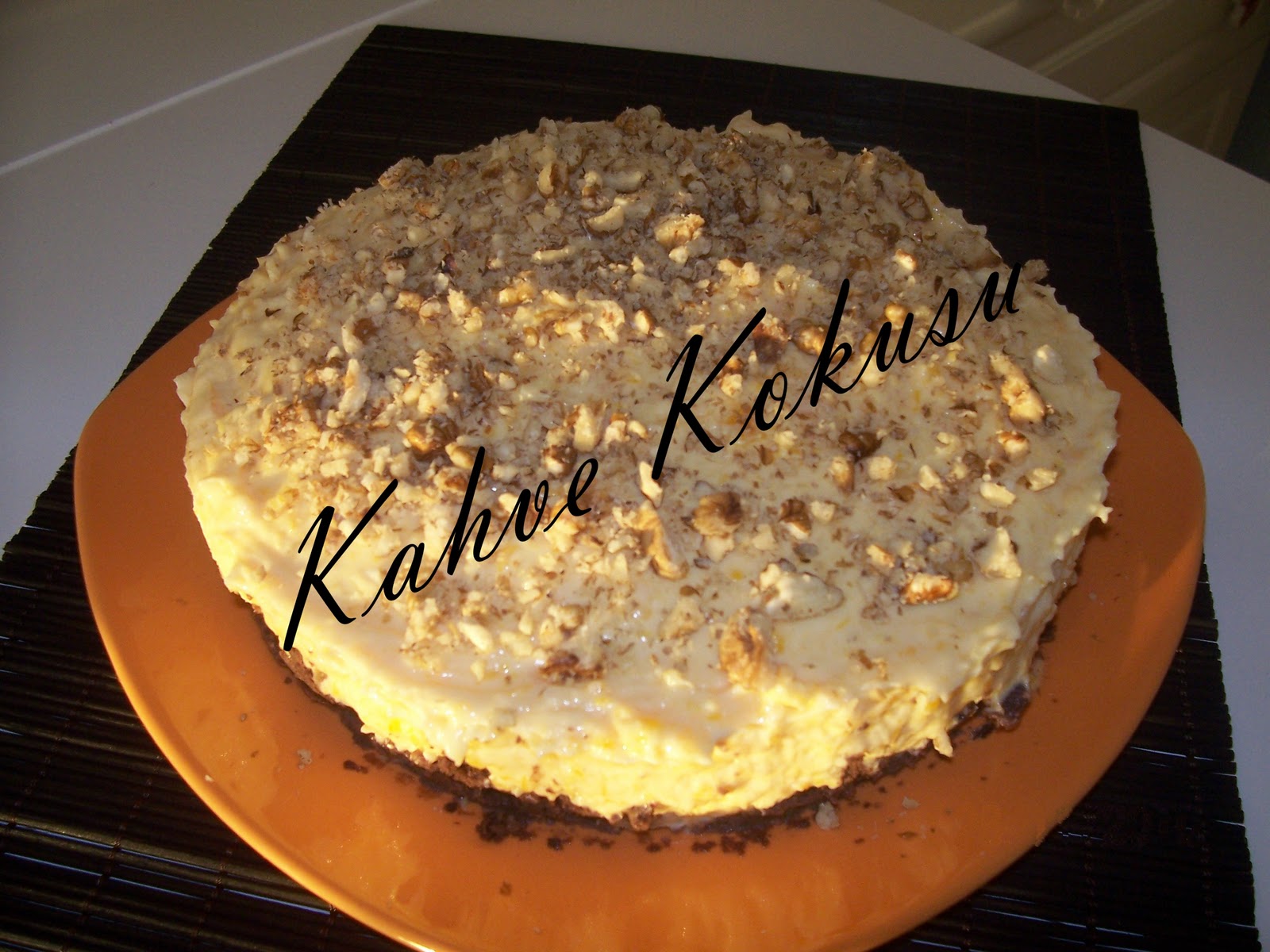 Kahve Kokusu Balkabaklı Pasta