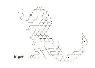 Thursday Thirteen: ASCII Art Dragons