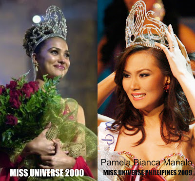 Miss Universe and Miss World Crown: Look A Like MU+vs+MUP