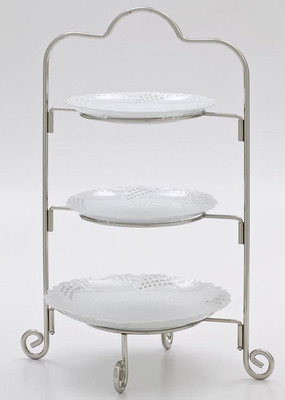 Tea Party Three Tier Cake Stand Tea Party Three Tier Cake Stand