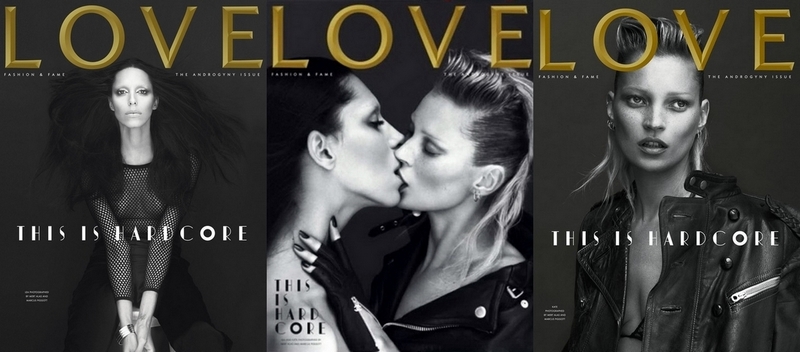 LOVE Magazine #5 S/S 2011 Covers - Kate Moss & Lea T by Mert Alas & Marcus LOVE Magazine #5 S/S 2011 Covers - Kate Moss & Lea T by Mert Alas & Marcus