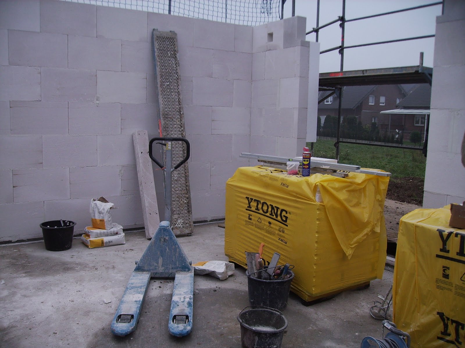 VillaDY: Stein auf Stein, unser Häuschen wird bald fertig sein.