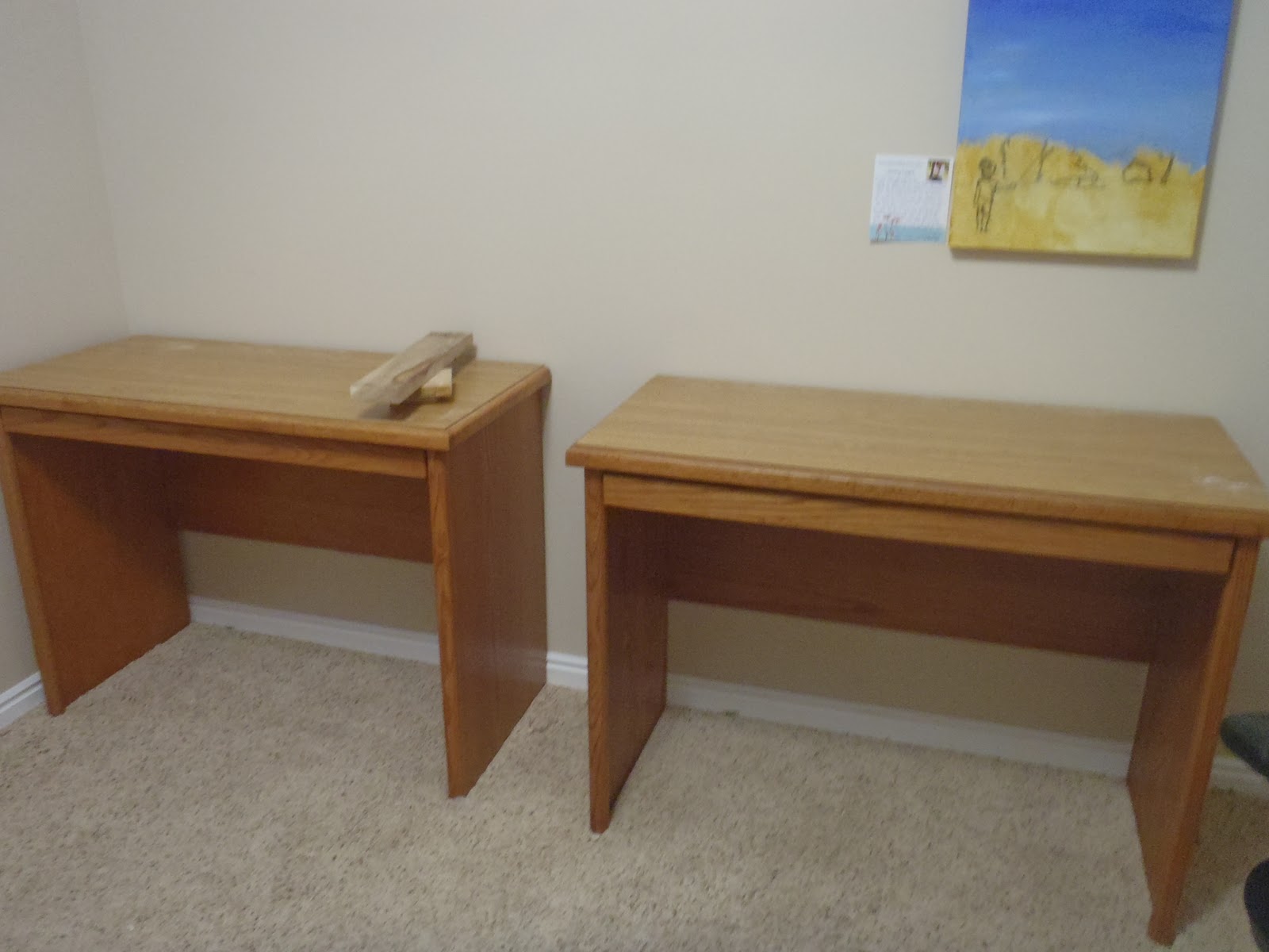 DECK out my HOME Hotel Desks to {His and Hers} "BuiltIn" Style Beauties