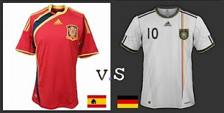 Gol del Partido España vs Alemania